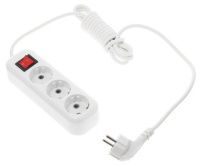 Удлинитель сетевой с заземлением и выключателем 16 А У-Евк V.I.-Tok